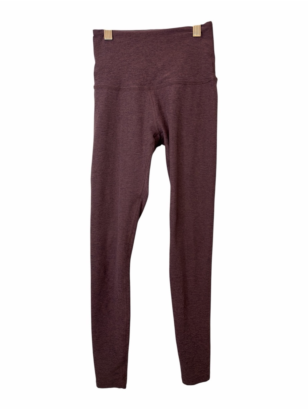 Beyond Yoga Spacedye™ Purple No Front Seam Midi Legging